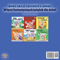 I Love to Sleep in My Own Bed (English Polish Bilingual Book) achterzijde