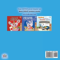 I Love to Keep My Room Clean (Turkish English Bilingual Book for Kids) achterzijde