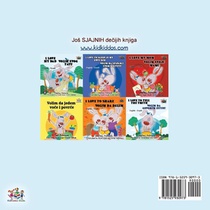 I Love to Help (Serbian Children's Book - Latin Alphabet) achterzijde