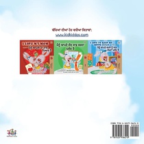 The Wheels -The Friendship Race (Punjabi Children's Book -Gurmukhi India) achterzijde