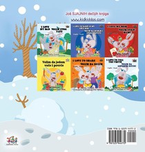 I Love Winter (Serbian Children's Book - Latin Alphabet) achterzijde