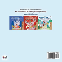 I Love to Help (English Albanian Bilingual Book for Kids) achterzijde
