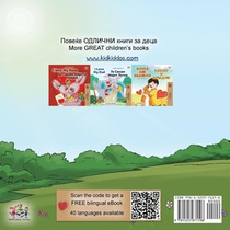 Being a Superhero (Macedonian English Bilingual Book for Kids) achterzijde