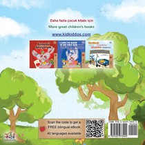 The Traveling Caterpillar (Turkish English Bilingual Book for Kids) achterzijde