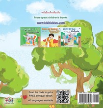 The Traveling Caterpillar (Thai English Bilingual Book for Kids) achterzijde