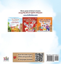 The Wheels - The Friendship Race (English Amharic Bilingual Kids Book) achterzijde