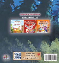Under the Stars (Amharic Kids Book) achterzijde