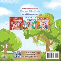The Traveling Caterpillar (Haitian Creole English Bilingual Book for Kids) achterzijde