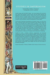 Country Houses and the British Empire, 1700–1930 achterzijde