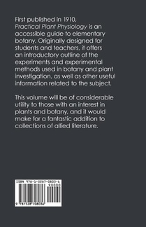 Practical Plant Physiology achterzijde