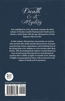 Death and its Mystery - After Death - Manifestations and Apparitions of the Dead; The Soul After Death - Volume III;With Introductory Poems by Emily Dickinson & Percy Bysshe Shelley achterzijde