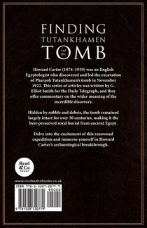 Finding Tutankhamen and His Tomb - The Great Discovery by Howard Carter & George Herbert achterzijde