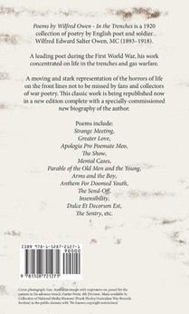 Poems by Wilfred Owen - In the Trenches achterzijde
