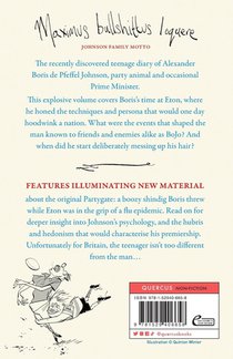 The Secret Diary of Boris Johnson Aged 13¼ achterzijde