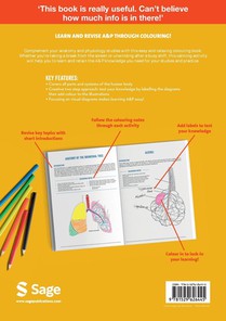 The Nurse's Anatomy and Physiology Colouring Book achterzijde