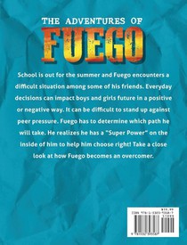 The Adventures of Fuego achterzijde