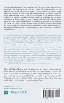 The Philosophy of Literature achterzijde