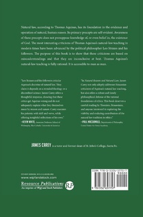 Natural Reason and Natural Law achterzijde