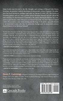 John Henry Newman and His Age achterzijde