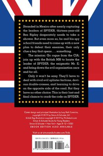 Spy School British Invasion achterzijde
