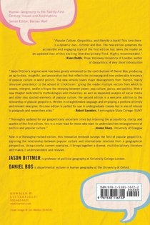 Popular Culture, Geopolitics, and Identity achterzijde