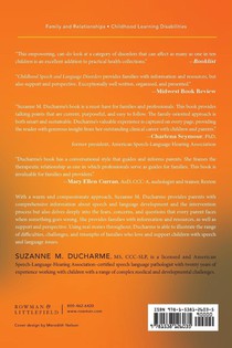 Childhood Speech and Language Disorders achterzijde