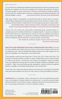 Throw Like a Girl, Cheer Like a Boy achterzijde