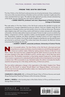 The New Politics of the Old South achterzijde