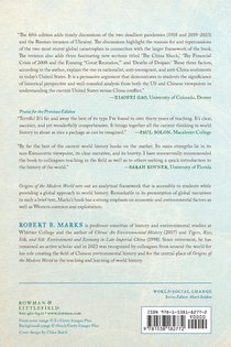 The Origins of the Modern World achterzijde