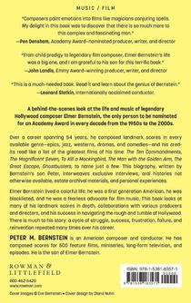 Elmer Bernstein, Film Composer achterzijde