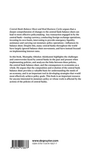 Central Bank Balance Sheet and Real Business Cycles achterzijde