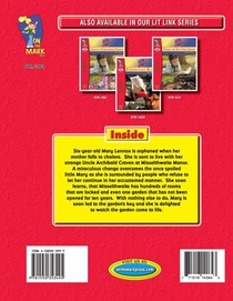 The Secret Garden, by Frances Hodgson Burnett Lit Link Grades 4-6 achterzijde