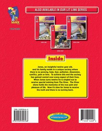 The Giver, by Lois Lowry Lit Link Grades 7-8 achterzijde