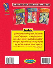 Shakespeare Plays Adapted for Readers Theater with Scripts & Activities Gr 2-4 achterzijde
