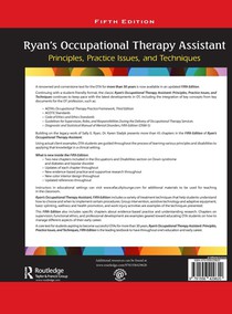 Ryan's Occupational Therapy Assistant achterzijde