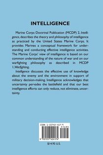 Intelligence (Marine Corps Doctrinal Publication McDp 2) achterzijde