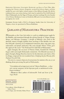 Garland of Mahamudra Practices achterzijde