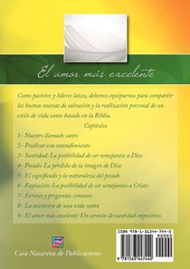 El amor mas excelente achterzijde