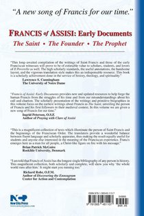 Francis of Assisi achterzijde