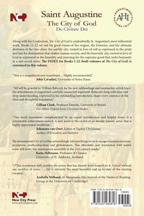 The City of God (De Civitate dei) achterzijde