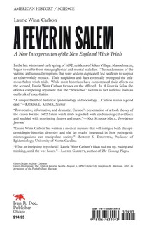 A Fever in Salem achterzijde