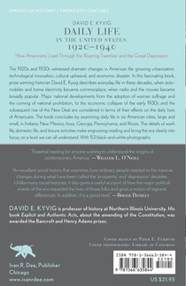 Daily Life in the United States, 1920–1940 achterzijde