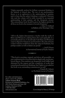 The Matrix of the Mind achterzijde