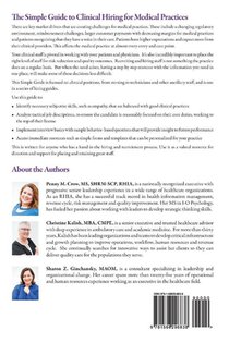 The Simple Guide to Clinical Hiring achterzijde