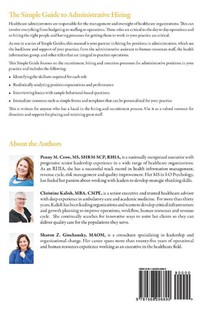 The Simple Guide to Administrative Hiring achterzijde