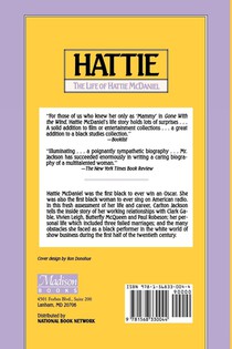 Hattie: The Life of Hattie McDaniel achterzijde