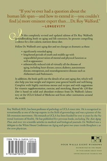 Beyond the 120 Year Diet achterzijde