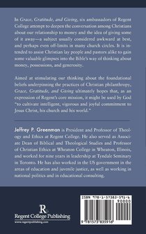 Grace, Gratitude, and Giving achterzijde