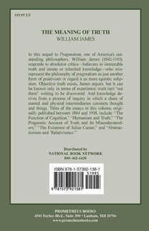 The Meaning of Truth achterzijde