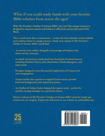 The Preacher's Outline & Sermon Bible - Vol. 23 achterzijde